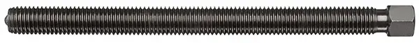 GEDORE-Spindle Small For 1.92/1 (M10X1.5 X 170 Mm) (1.1006170): Press-Fitted Thrust Piece (Ball)