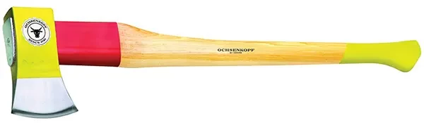 OCHSENKOPF-Spalt-Fix®-Axe Rotband-Plus With 70Cm Hickory Handle (OX648H-1257): Optimum Splitting Results