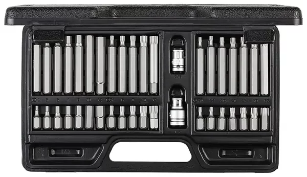 GEDORE RED-Bit Set 10Mm Tx Xzn Hexagon 40 Pieces (R35003040): Reinforced Bits