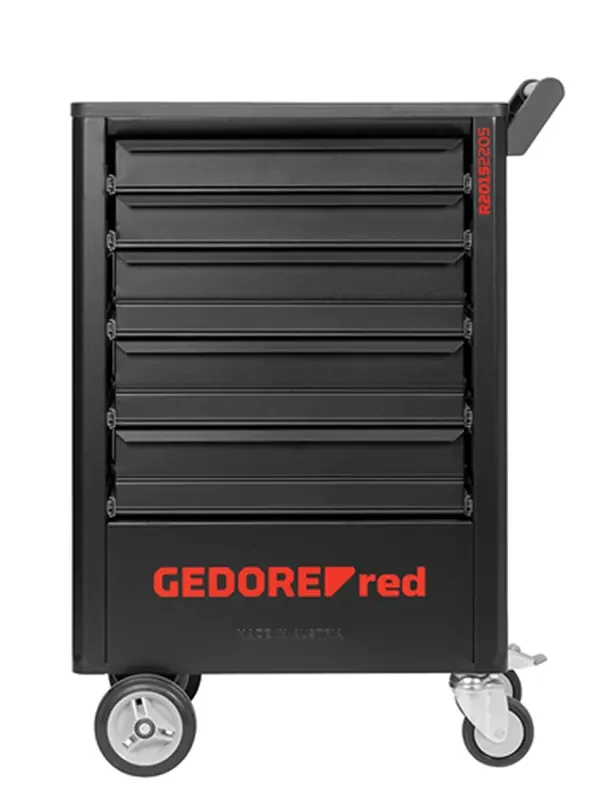 GEDORE RED-Tool Trolley Gedworker 5 Drawers (R20152205): Body: