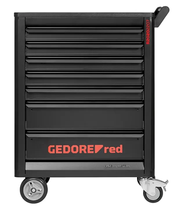 GEDORE RED-Tool Trolley Gedmaster 7 Drawers (R20202207): Body:
