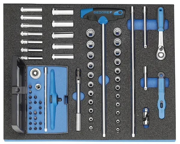 GEDORE-Socket Wrench Assortment 1/4
