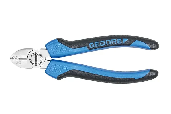 GEDORE-Stripping Side Cutter 160 Mm 2C-Handle (8315-160JC): Double-Function Electricians’ Side Cutters: For Cutting And Stripping Wire