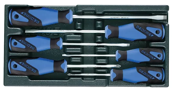 GEDORE-Screwdriver Set In 1/3 Es Module (1500 ES-2150 PZ): 0