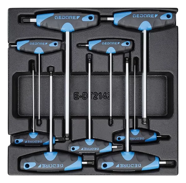GEDORE-Offset Screwdriver Set In 2/3 Es Module (1500 ES-DT 2142): 0