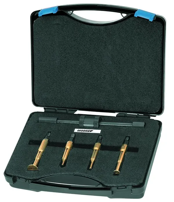 GEDORE-Internal Extractor Set 5 Pieces (1.34/10): For Close-Fitting Ball Bearings