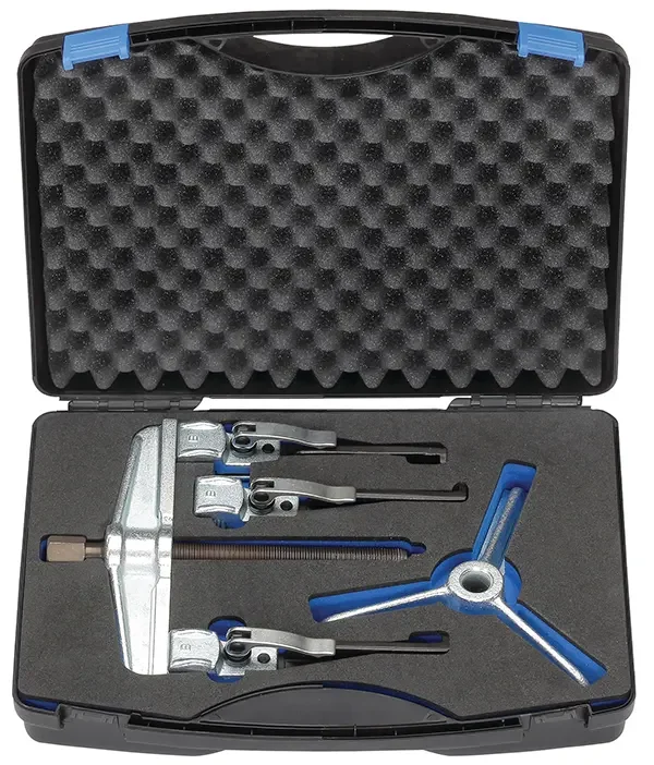 GEDORE-Puller Set With 3 Legs 160X150 Mm (1.07/K-2-SE): In Robust Plastic Case