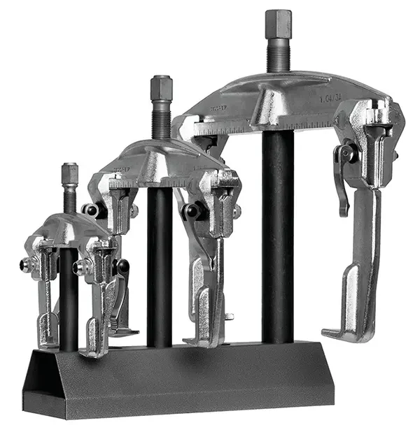 GEDORE-Puller Set With Display Stand (1.04/H): Consisting Of 3 Pullers In Different Sizes