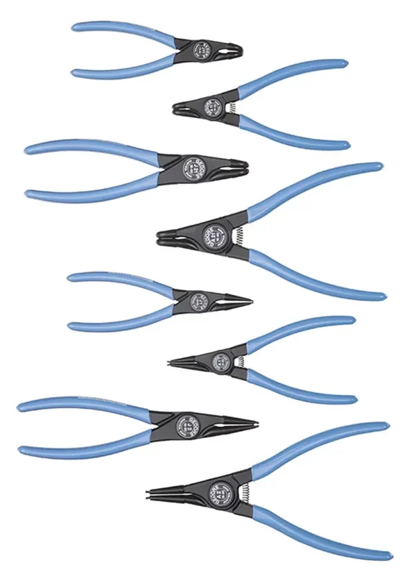 GEDORE-Set Of Circlip Pliers 8 Pieces In I-Boxx 72 (1101-001): Most Popular Sizes