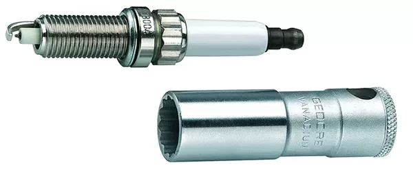 GEDORE-Spark Plug Socket (D 55): With Retention Spring