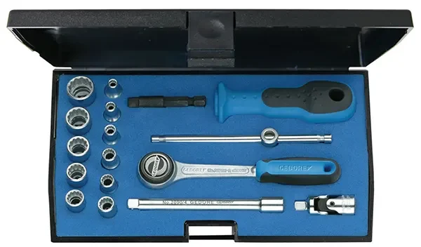 GEDORE-Socket Wrench Set 1/4