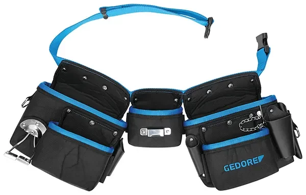 GEDORE-Three-Pouch Belt Set (WT 1056 5): Fits Waist Size From 80 To 120 Cm (32