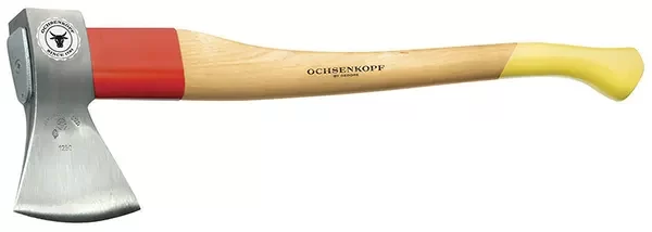 OCHSENKOPF-Universal Gold Forest Axe Rotband-Plus 1250 G (OX 620 H-1257): Indispensable In Wood-Working And Gardening