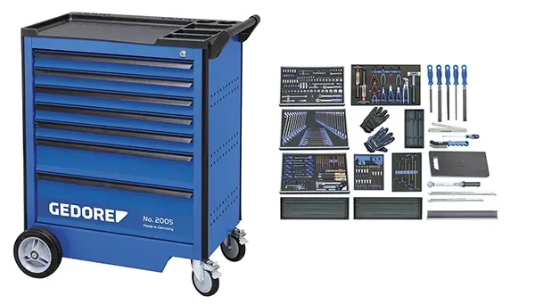 GEDORE-Tool Trolley With Tool Assortment Car