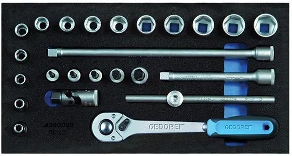 GEDORE-Socket Wrench Assortment 3/8