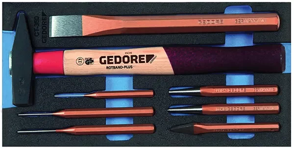 GEDORE-Pick Assortment In Check Tool Module (1500CT1-350): In 1/3 Check-Tool-Module