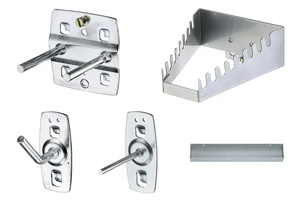 GEDORE-Hook Assortment 85 Pieces (1500 HS 23): Suitable For Perforated Panels With Square Perforation 10 X 38 Mm