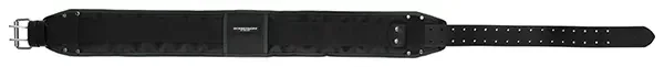 OCHSENKOPF-Professional Forestry Belt (OX 125-0000): Real Leather Belt With Robust Double Perforation