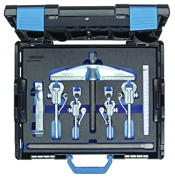 GEDORE-Universal Puller Set In L-Boxx 136 (1100-1.04/12A): Max. Capacity 3 And 5 T