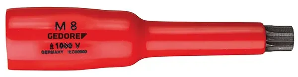GEDORE-Vde Screwdriver Bit Socket Socket 3/8