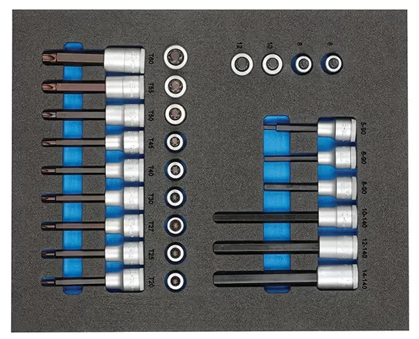 GEDORE-Screwdriver Bit Socket Set 1/2