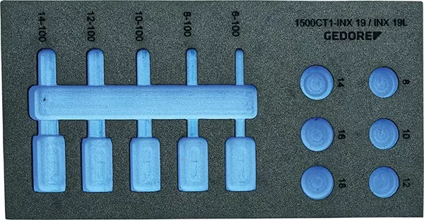 GEDORE-Check Tool Module Empty (EI-1500 CT1-INX 19LK): 0