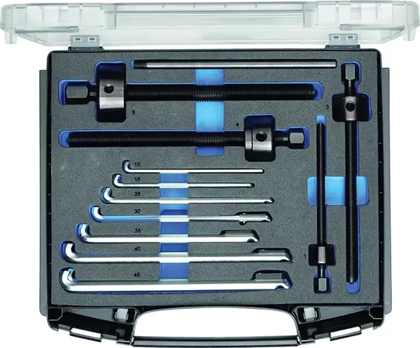 GEDORE-Ball Bearing Extractor Set In I-Boxx 72 (1101-1.29/3K): Ball Bearing Extractor Set For More Than 40 Ball Bearings