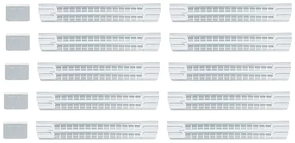 GEDORE-Divider Set For Workers 15 Pcs (ES WSL-15): 10X E-S Wsl-12/1 3000931