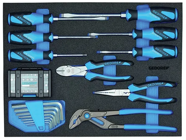 GEDORE-Tool Assortment In Ct Modules 49 Pcs (1110 CTB2-02): Gedore Tool Range Compiled From Everyday Workshop Life