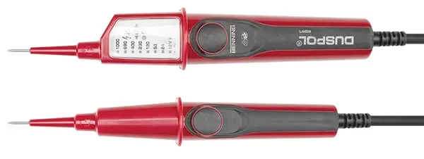 GEDORE-Voltage Tester 6-1000V (VDE 4616): Voltage 12 V - 1000 V Ac/ Dc (Led)