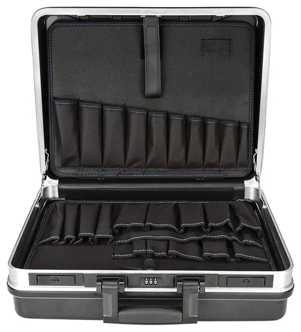 GEDORE-Tool Case Big Empty (WK 1041 L): Robust Aluminium Frame With Bumper Protection