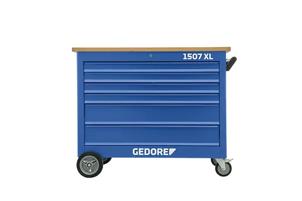 GEDORE-Rolling Workbench With 6 Drawers (1507 XL 40200): Body: