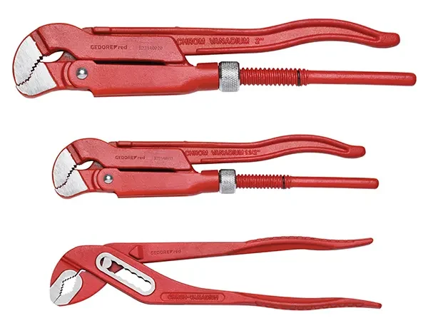 GEDORE RED-Pliers Set 3Pcs (R27000003): Pipe Wrench 1.1/2