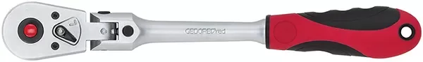 GEDORE RED-2C-Joint Reversible Ratchet 1/2 292 Mm Rsw5° (R60120027): Ratchet Head Swivels Through 180°