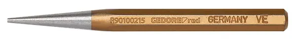 GEDORE RED-Drift Punch 8-Sided 120X2 Mm Shank-Ø 10 Mm (R90100215): Acc. To Din 6458
