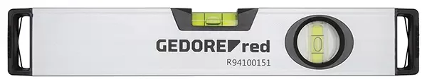 GEDORE RED-Spirit Level 300Mm 2X Spirit Level Magnetic Aluminium (R94100151): Smooth Square Alloy Profile
