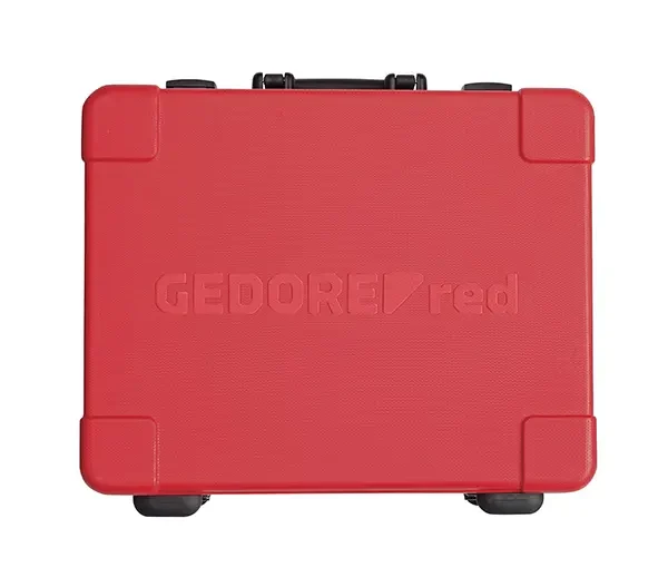 GEDORE RED-Tool Box Empty 445X180X380 Mm Abs (R20650066): Sturdy Aluminium Frame With Edge Protector