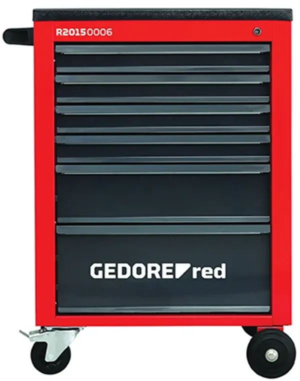 GEDORE RED-Workshop Trolley Mechanic 6 Drawers 910X628X418 Mm (R20150006): Solid Sheet Steel Construction