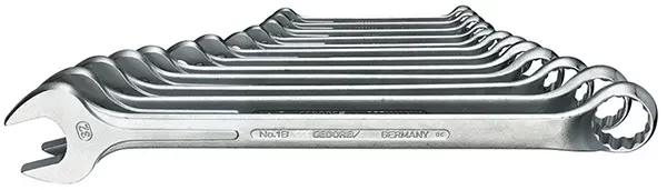 GEDORE-Combination Spanner Set 12 Pcs 10-32 Mm (1 B-012): Acc. To Din 3113