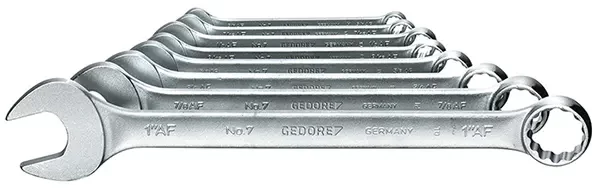 GEDORE-Combination Spanner Set 8 Pieces Ud Profile 3/8-1