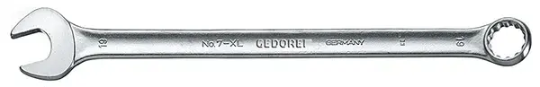 GEDORE-Combination Spanner Extra Long Ud Profile 46 Mm (7 XL 46): Extra Long Shaft For Deep Range Of Use And More Torque