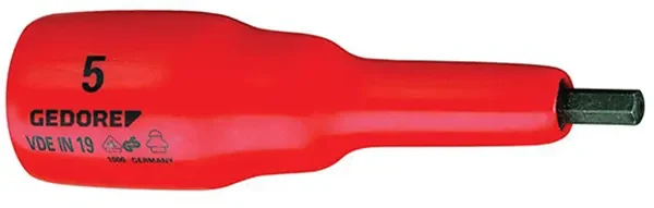 GEDORE-Vde Screwdriver Bit Socket Socket 1/2