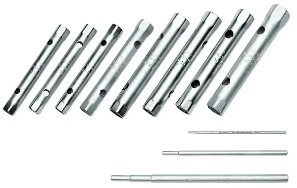 GEDORE-Double Ended Socket Spanner Set 12 Pcs 6-32 Mm (KD26R-120): Most Used Sizes Combined In A Set