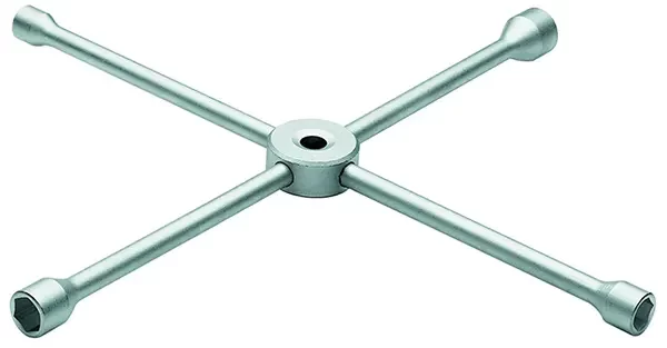 GEDORE-Universal 4 Way Wheel Wrench 17X19X21X24 Mm 550X550 Mm (28 PR): Acc. To Din 3119