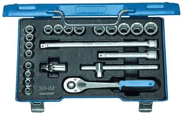 GEDORE-Socket Wrench Set 3/8