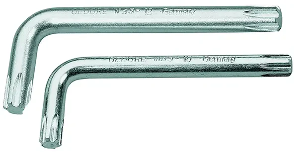 GEDORE-Cranked Socket Screwdriver M14 (43 14): Vanadium Steel 50Crv4