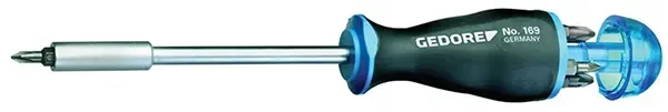 GEDORE-Magazine Handle Screwdriver (169): For Heavy Duty Use