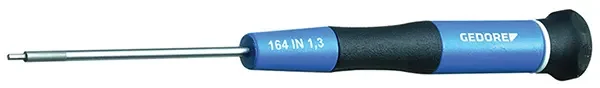 GEDORE-Electronic Screwdriver In-Hex 3 Mm (164 IN 3): Blade Made Of High-Alloy Chrome-Vanadium-Molybdenum Steel