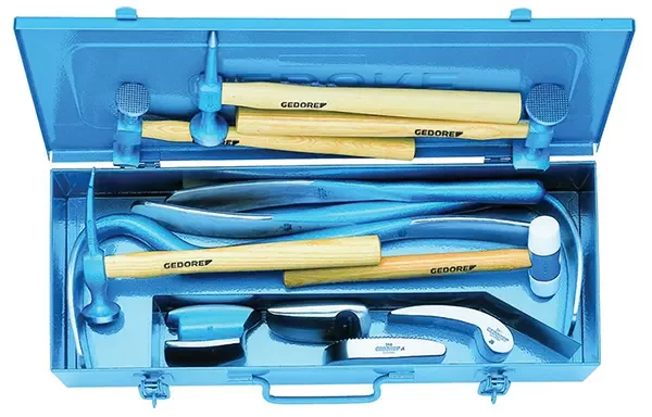 GEDORE-Dent Removal Tool Set Without Case 12 Pieces (S280): Large Workshop Assortment