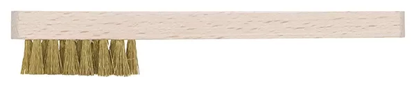 GEDORE-Spark Plug Brush (647): With Plastic Handle And Brass Wire Bristles.